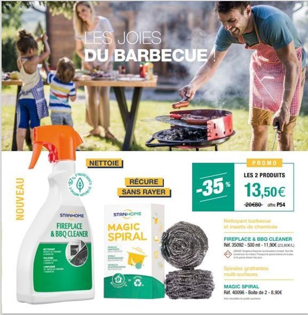 nettoyant barbecue et insert 
Jardin