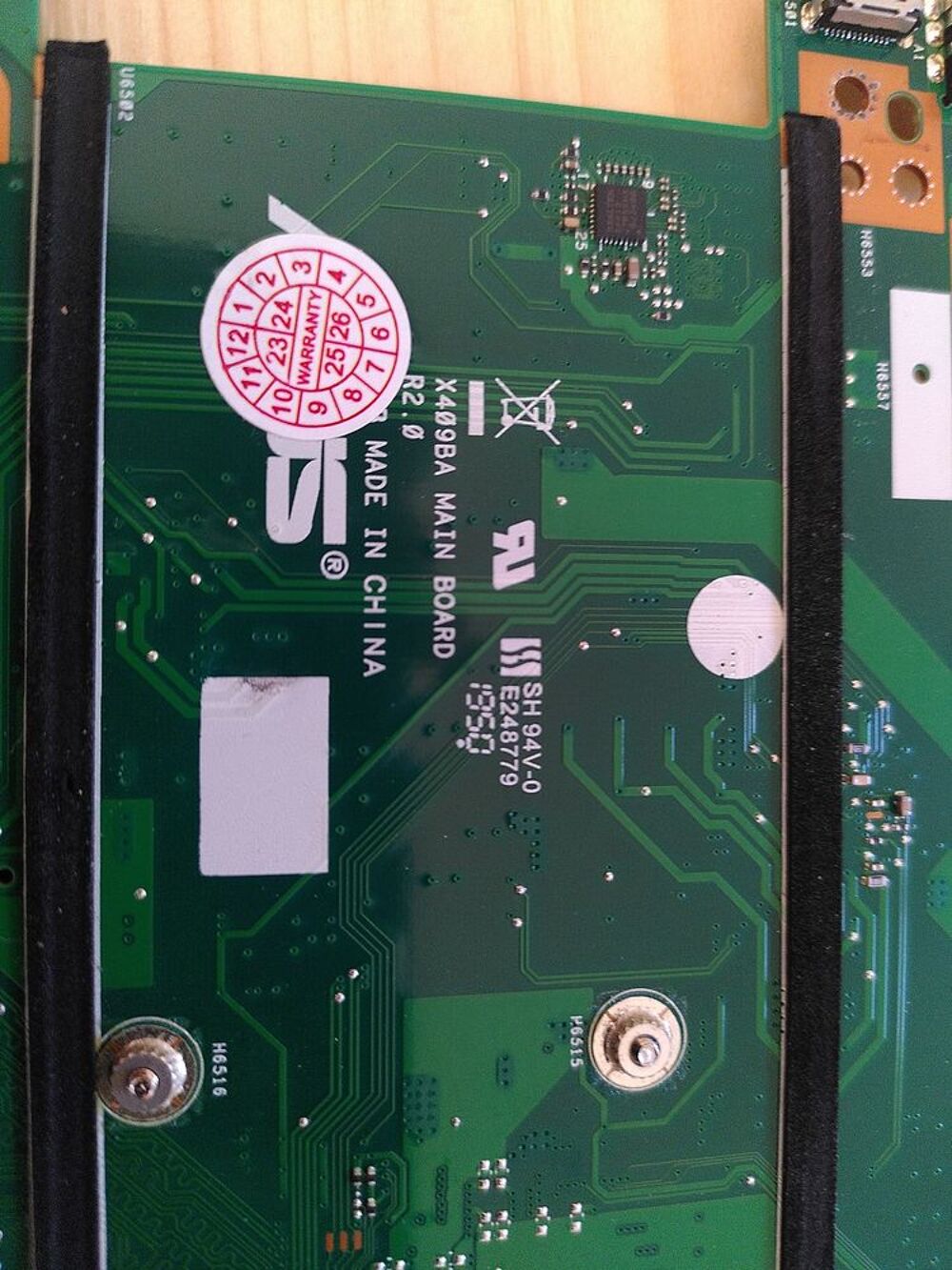 Carte m&egrave;re ASUS X409BA AMD A9-9425 4Go RAM Matériel informatique