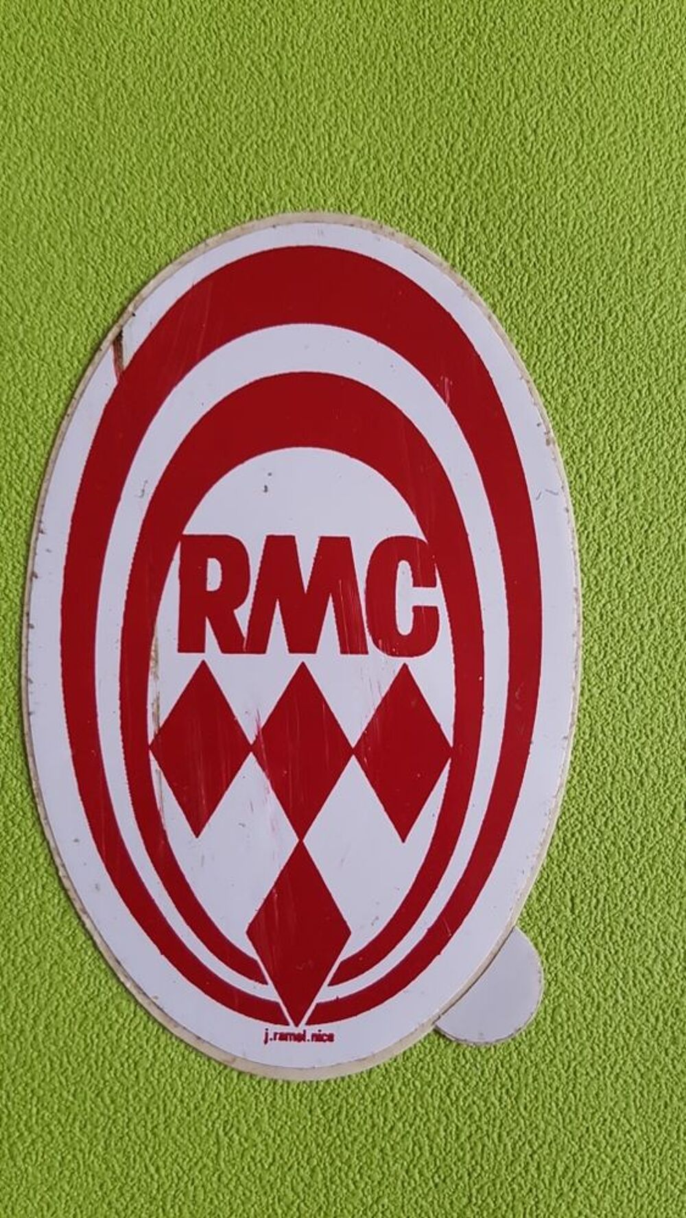 LES AUTOCOLLANTS RMC 