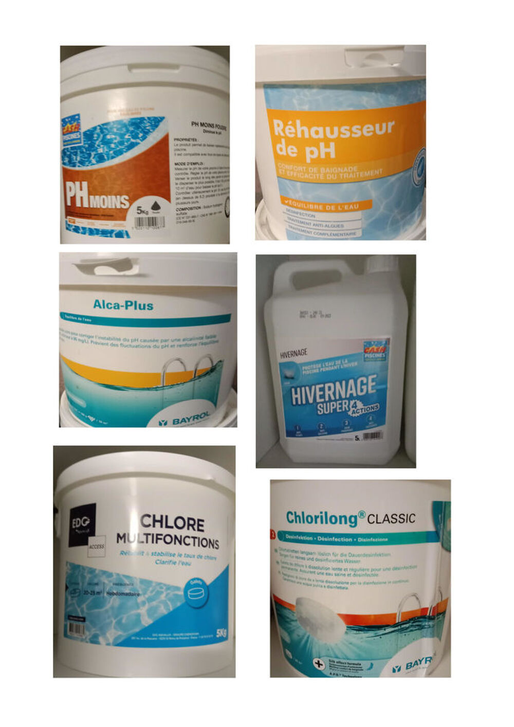 produits de piscine pour particulier Jardin