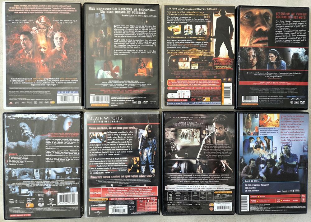 DVD' s 8 : Film DVD et blu-ray