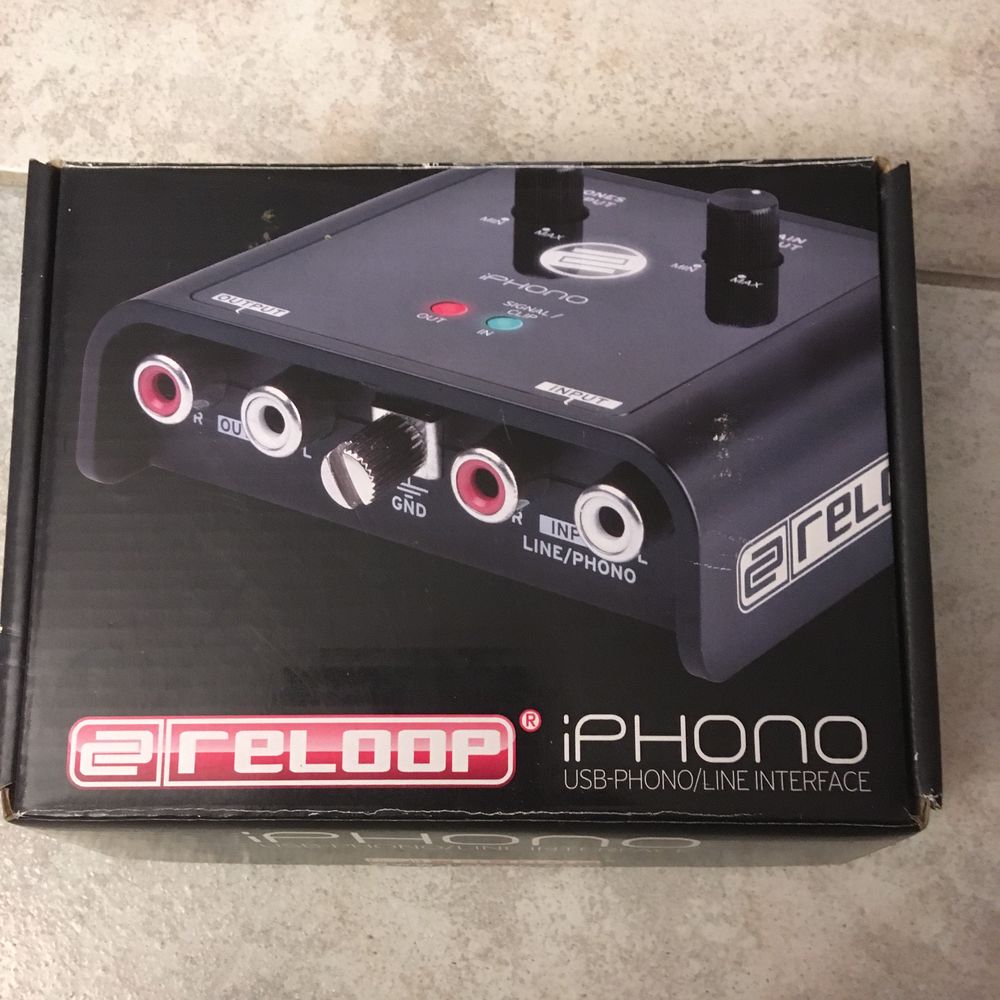 interface USB I Phono Reloop Audio et hifi