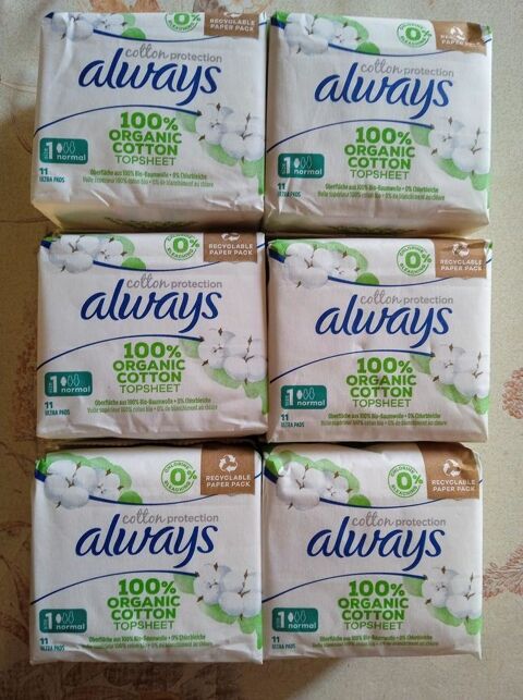 Always Cotton T1 Normal, protection hyginique NEUF 12 Aubin (12)