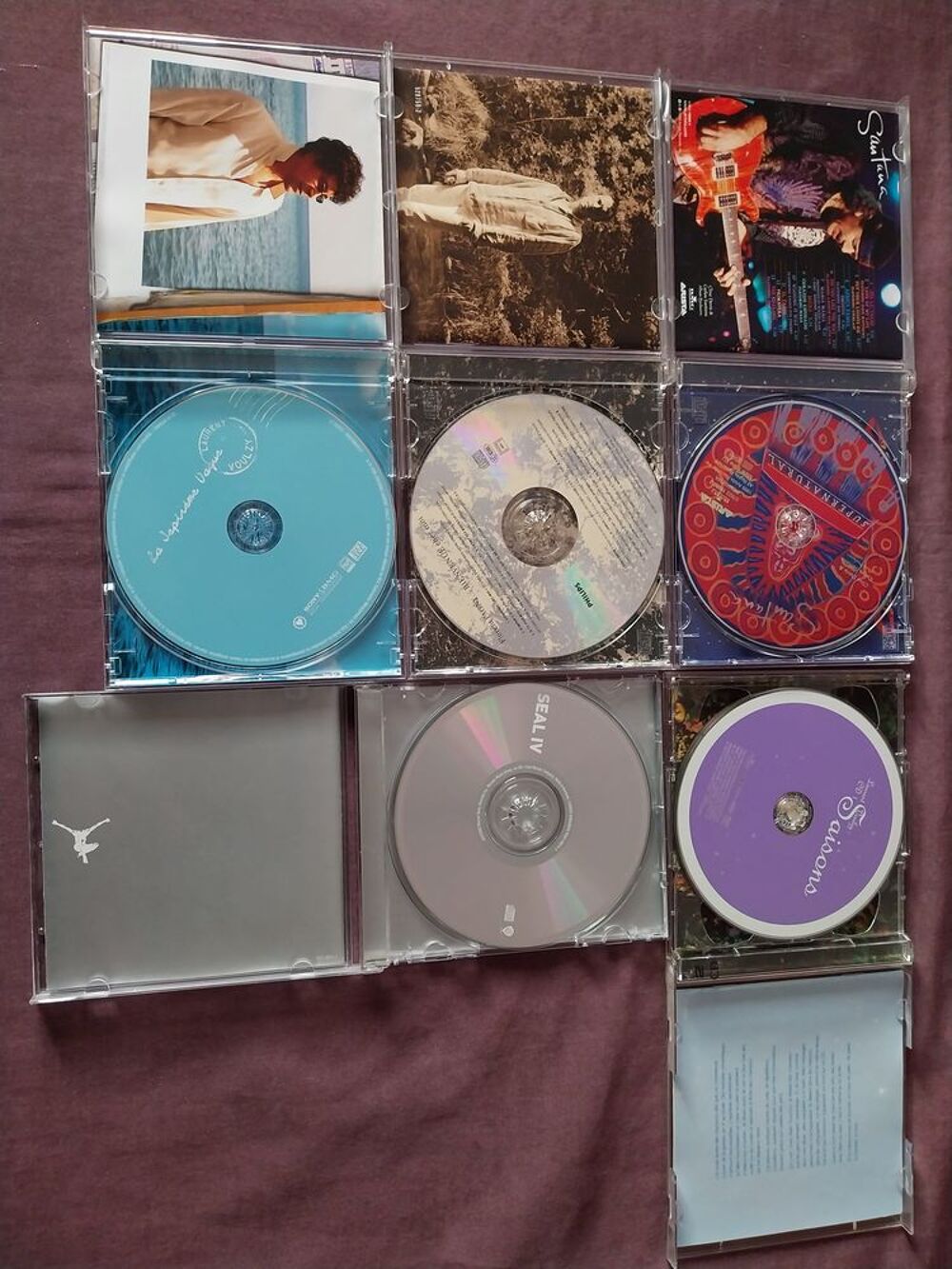 MUSIQUE : 5 CD
CD et vinyles