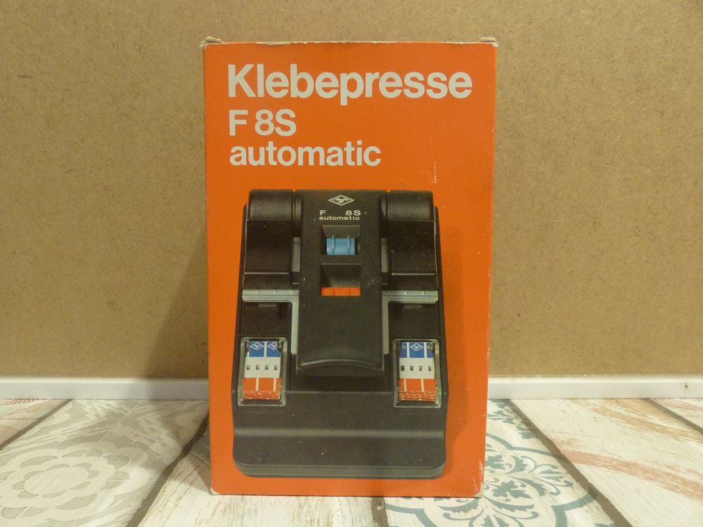 Colleuse Super 8 - Klebepresse F8S Automatic Agfa Photos/Video/TV