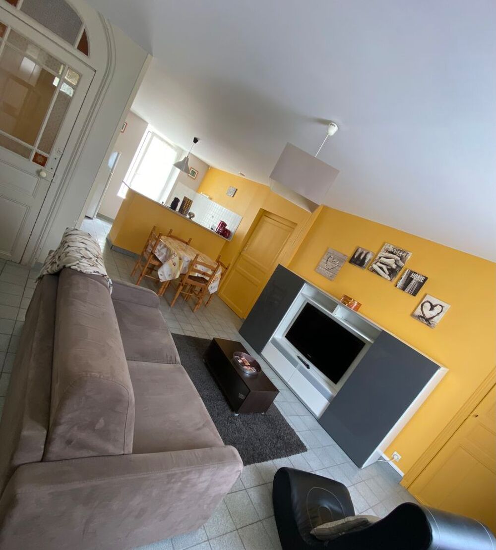 Location Appartement T2 Bis MEUBLÉ 55 m2 centre ville Libre de suite, à l'année. Les sables-d'olonne