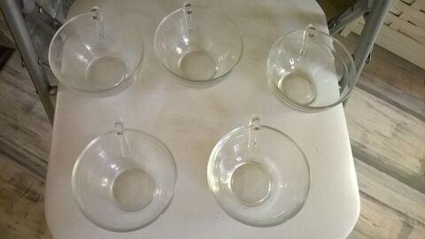 5 tasses franaises vintages DURALEX France 11 Talange (57)