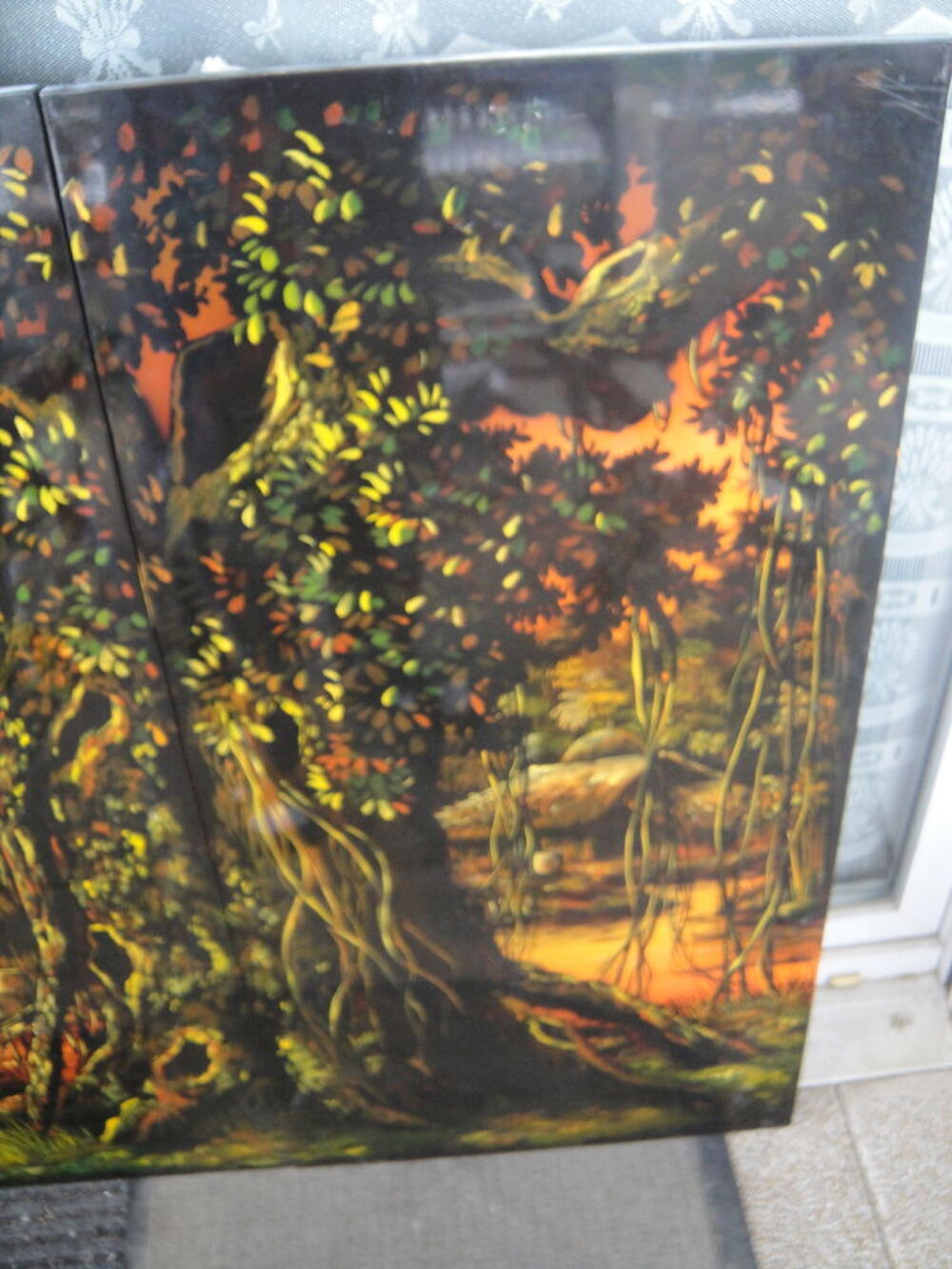 Tableau en laque Décoration