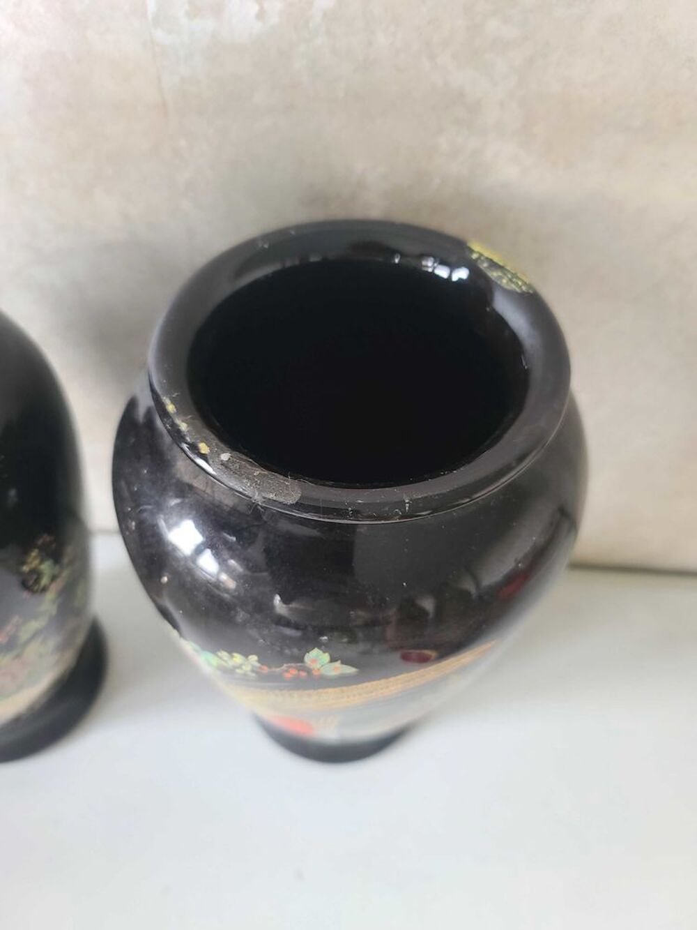 lot 2 vases anciens Japonais Décoration