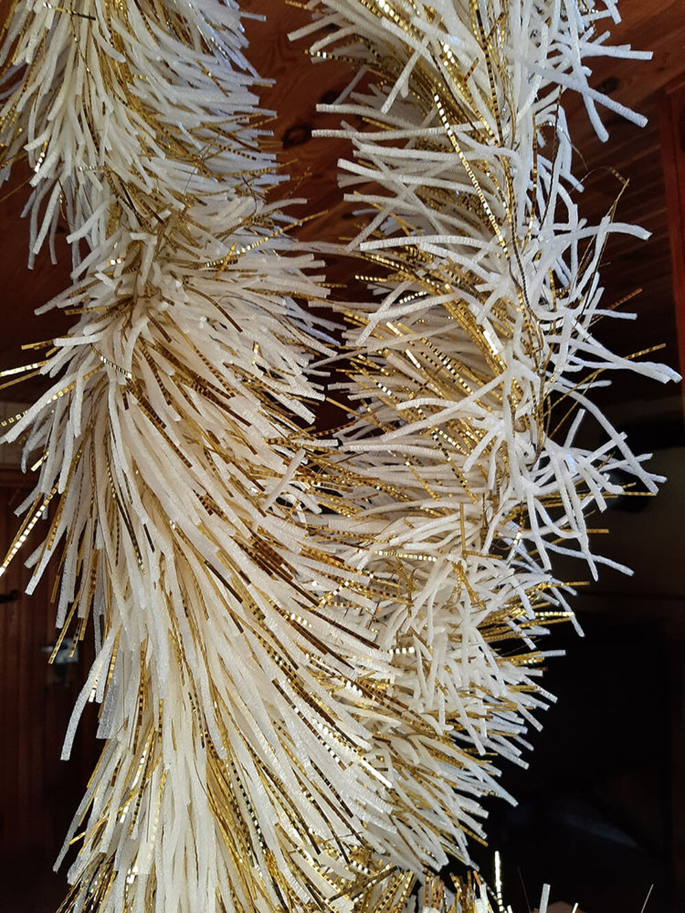 Guirlande Blanc et Or 2M50 D�coration