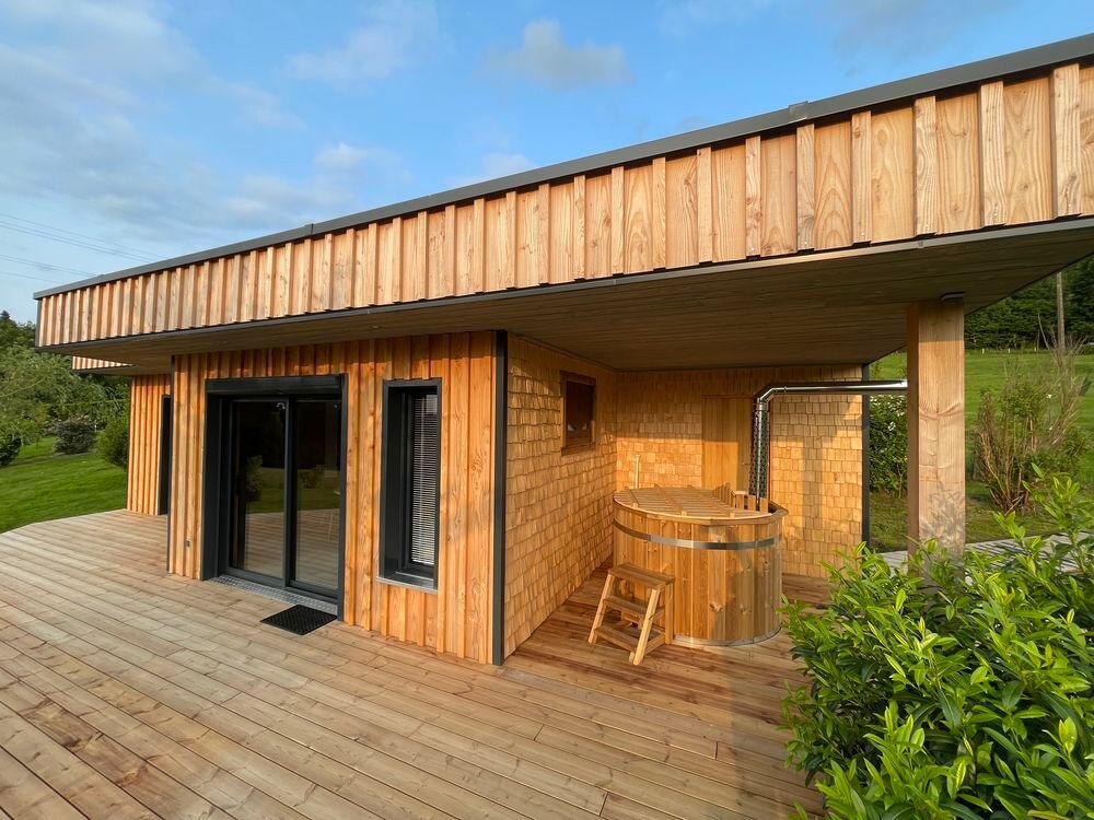   Ecolodge individuel avec bain finlandais privatif Lorraine, Anould (88650)