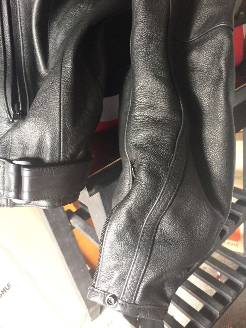 Blouson moto cuir Bering homme Vêtements
