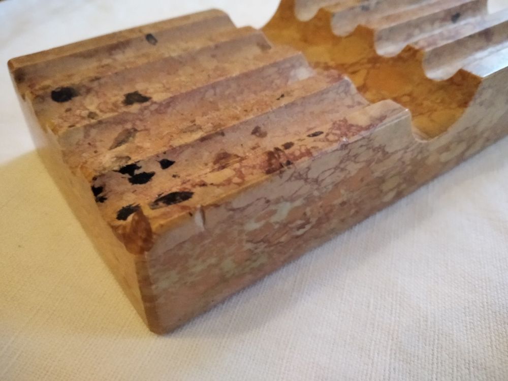 Porte stylos vintage en marbre D�coration