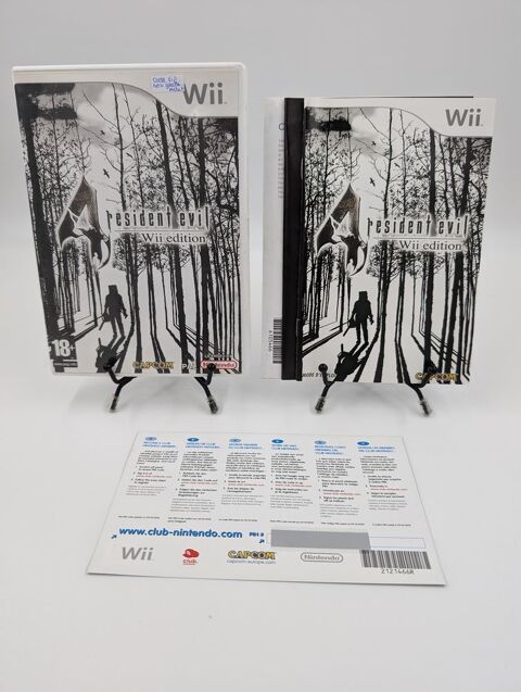 Jeu Nintendo Wii  Resident Evil 4 Wii Edition complet + VIP 4 Vulbens (74)