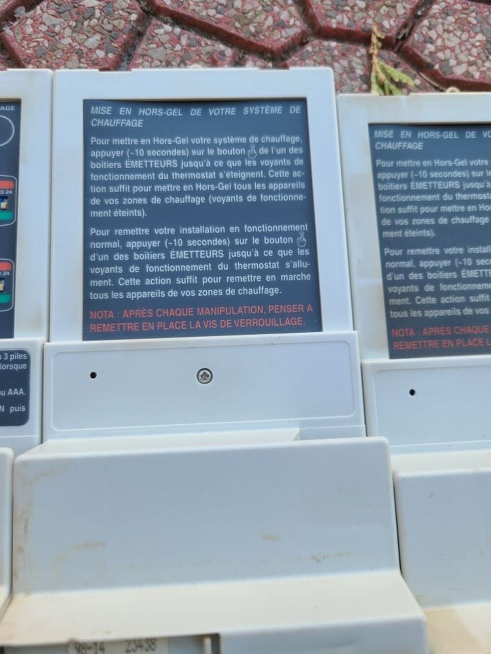 Modules &eacute;metteurs r&eacute;cepteurs radiateur X2D Atlantic Vêtements