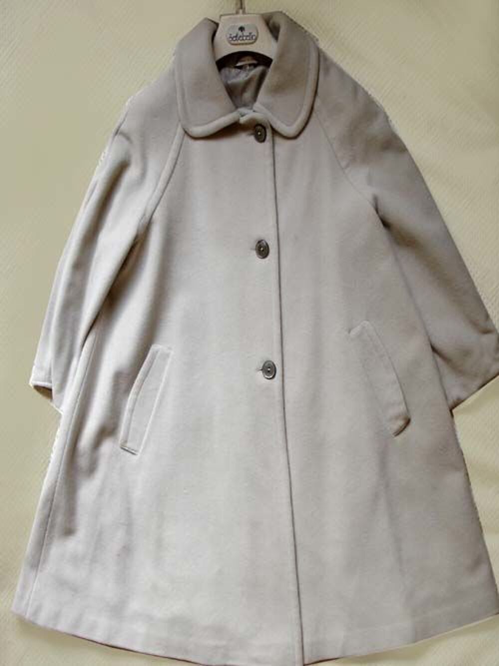 &Eacute;l&eacute;gant manteau d'hiver en laine taille 42/44, TBE Vêtements