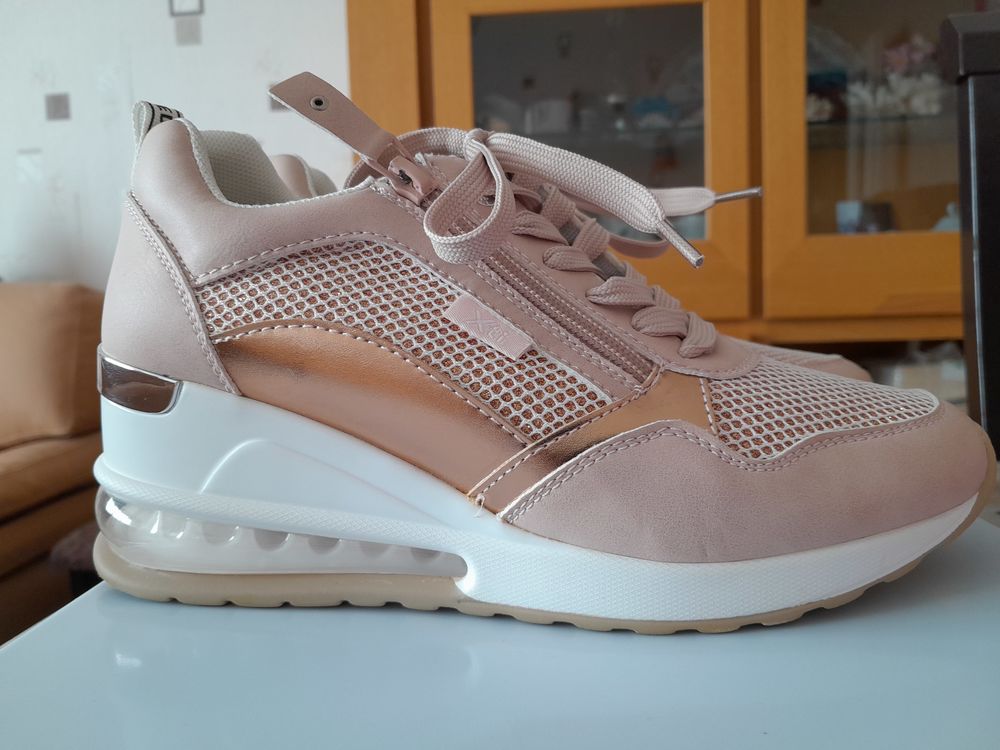 Basket compens&eacute;e 6 cm XTI Urban Chaussures