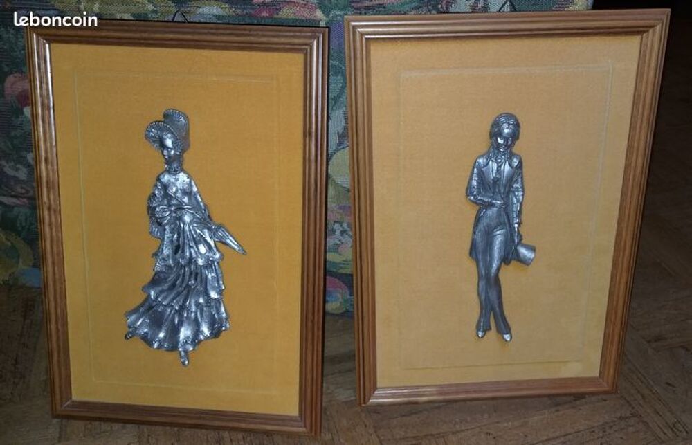 Lot de 2 tableaux les Etains de Fiorantina Décoration