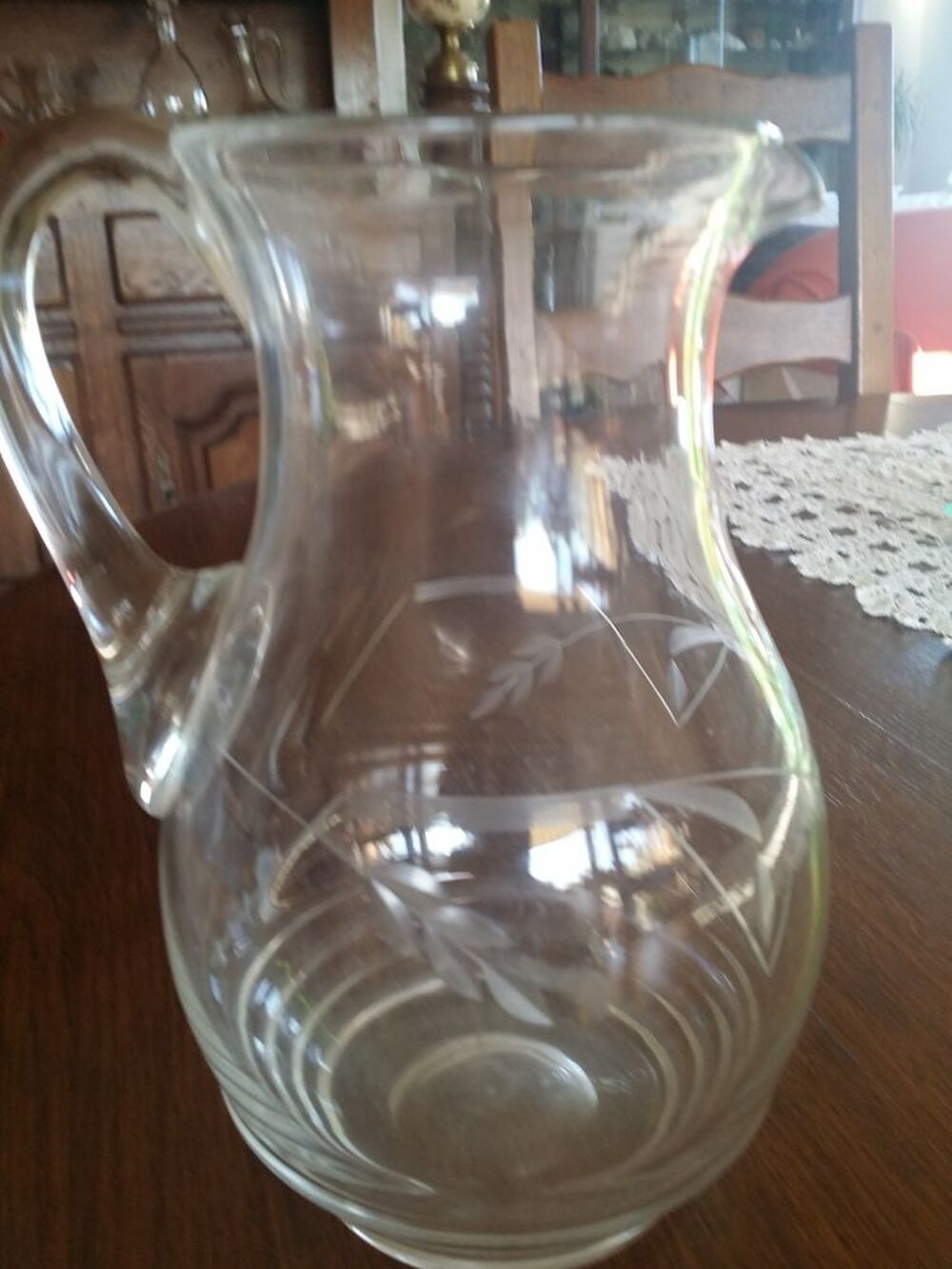 Carafes cristal de Boh&ecirc;me Cuisine
