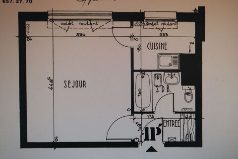  Appartement � louer 1 pi�ce 28 m�