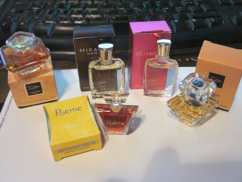 Lot miniatures parfum LANCOME 