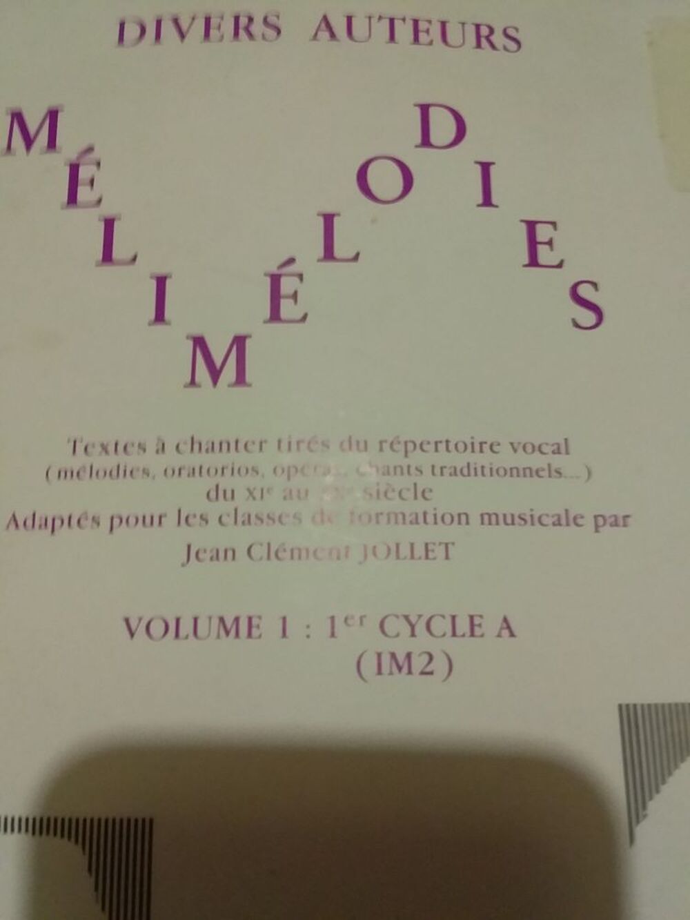 MELI MELODIES Livres et BD
