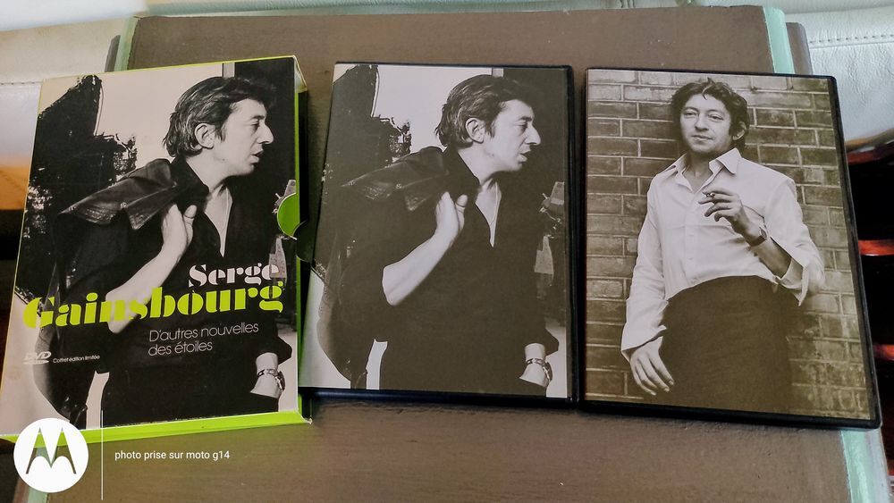 Lot de 2 coffrets DVD : Brel et Gainsbourg BAISSE DE PRIX DVD et blu-ray