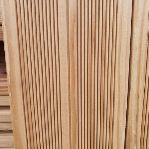 TERRASSE LAME BOIS DOUGLAS Rainur� 2 faces 17.8 Saint-Porquier (82)