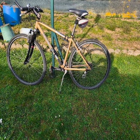 VELO VTC BON ETAT SELLE ABIMEE PNEUS BON ETAT 50 EUROS 50 Ancerville (55)