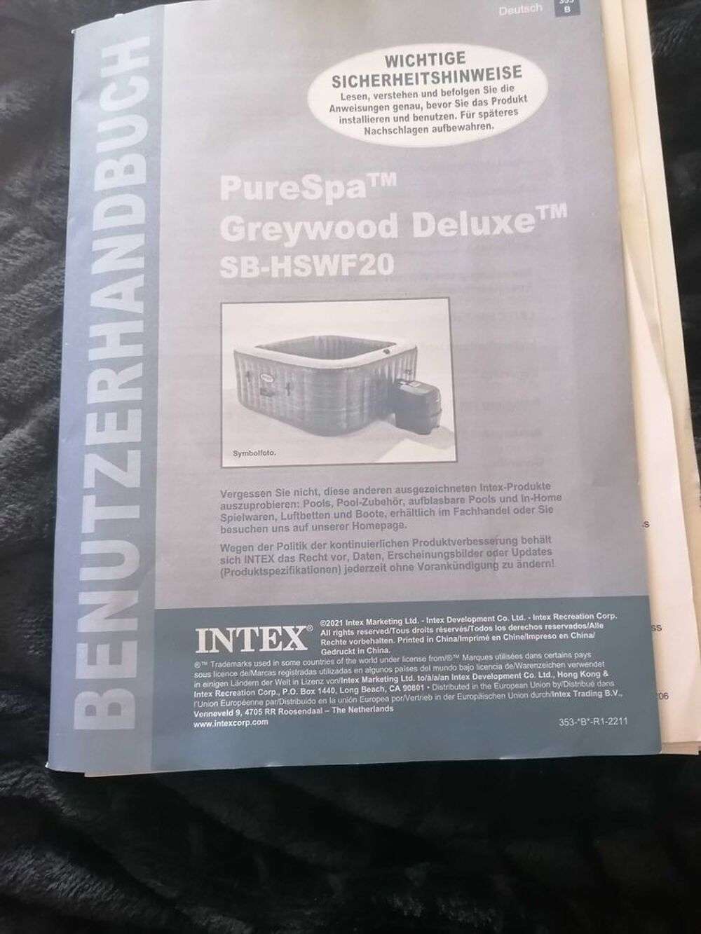 spa gonflable intex purespa Jardin