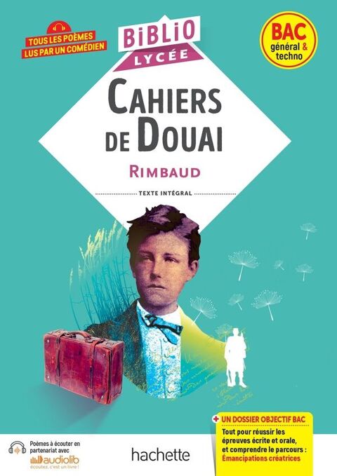 Cahiers de Douai - Arthur Rimbaud 2 Cabestany (66)