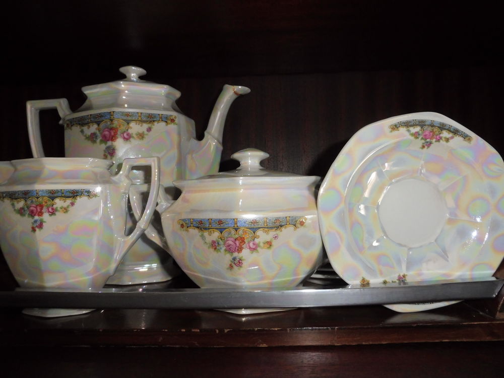 Service &agrave; caf&eacute; porcelaine ancienne Cuisine