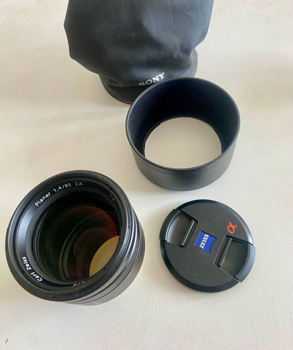 Objectif Sony 1,4/85 monture A Photos/Video/TV