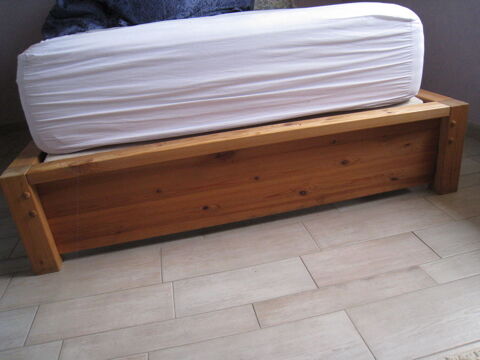 Lit 2 pl   Pin  Scandinave  en bois massif  215 Vinay (38)