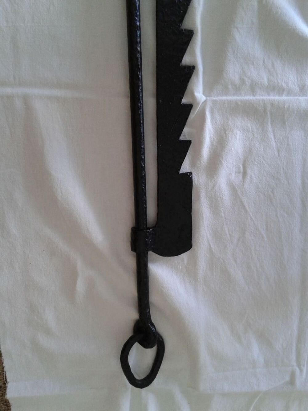 cr&eacute;maill&egrave;re ancienne pour pendre un chaudron Jardin