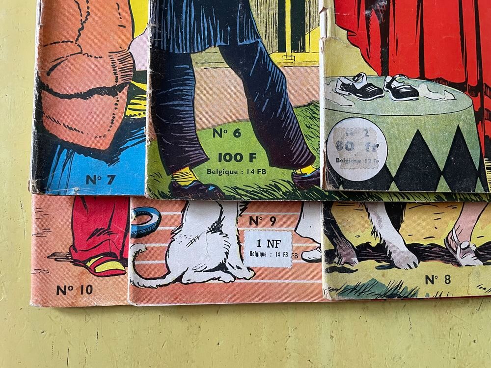 6 BD 1957 &agrave; 1959 LA PETITE ANNIE complet, bon &eacute;tat Livres et BD