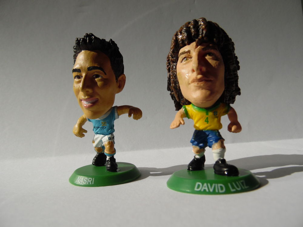 Figurines de NASRI et David LUIZ 
