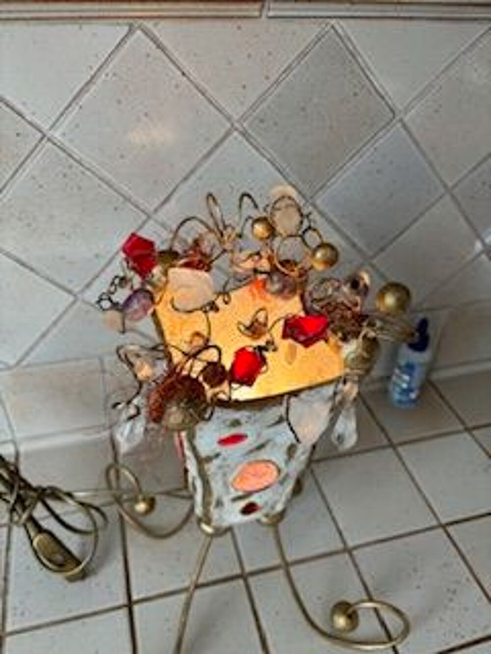 Lampe de chevet. Décoration