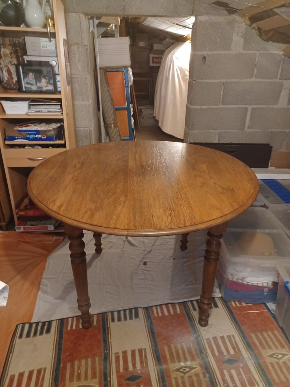  table en chene massif diametre 110 cm Meubles