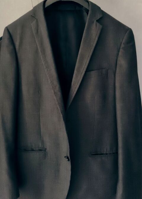 Veste de  ville homme gris  foncé chiné t 50 marque OBD  Lecelles (59)