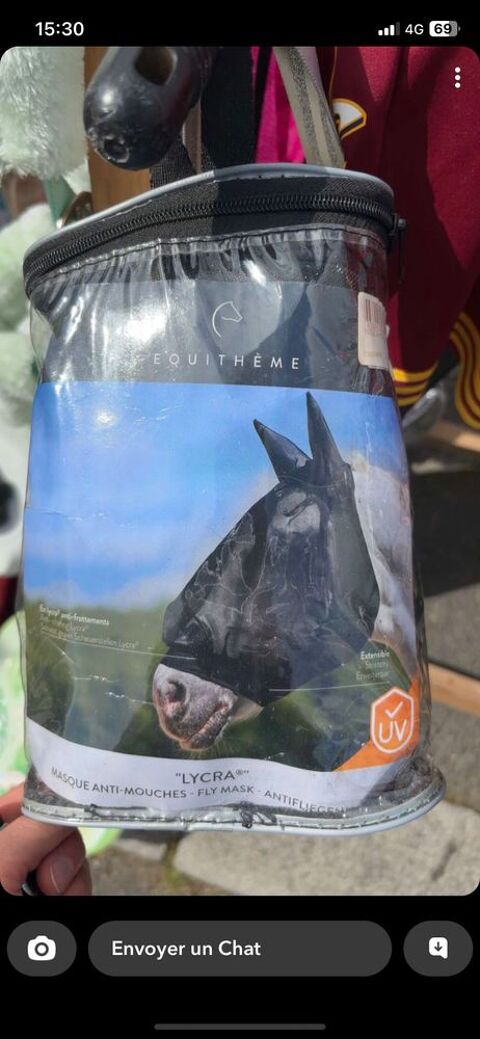 masque anti mouche T poney/petit cheval 24 Tessy-sur-Vire (50)