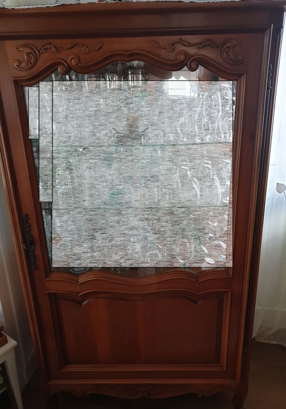 Meuble vitrine style regence Meubles