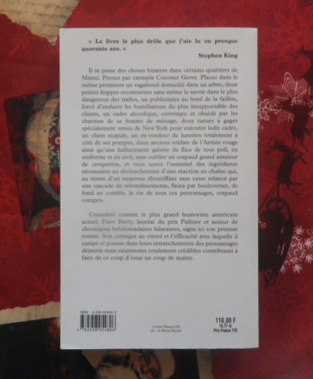 GROS PROBLEME de Dave BARRY Ed. Presses de la Cit&eacute; Livres et BD
