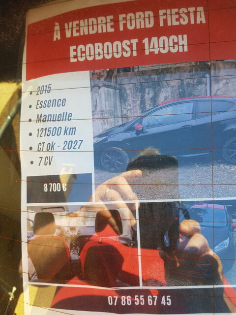 Ford Fiesta 1.0 EcoBoost 140 S&S Red Edition 2015 occasion Aubenas 07200