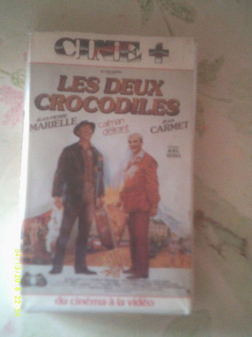  LES 2 CROCODILES avec Jean pierre Marielle et Jean Carmet DVD et blu-ray