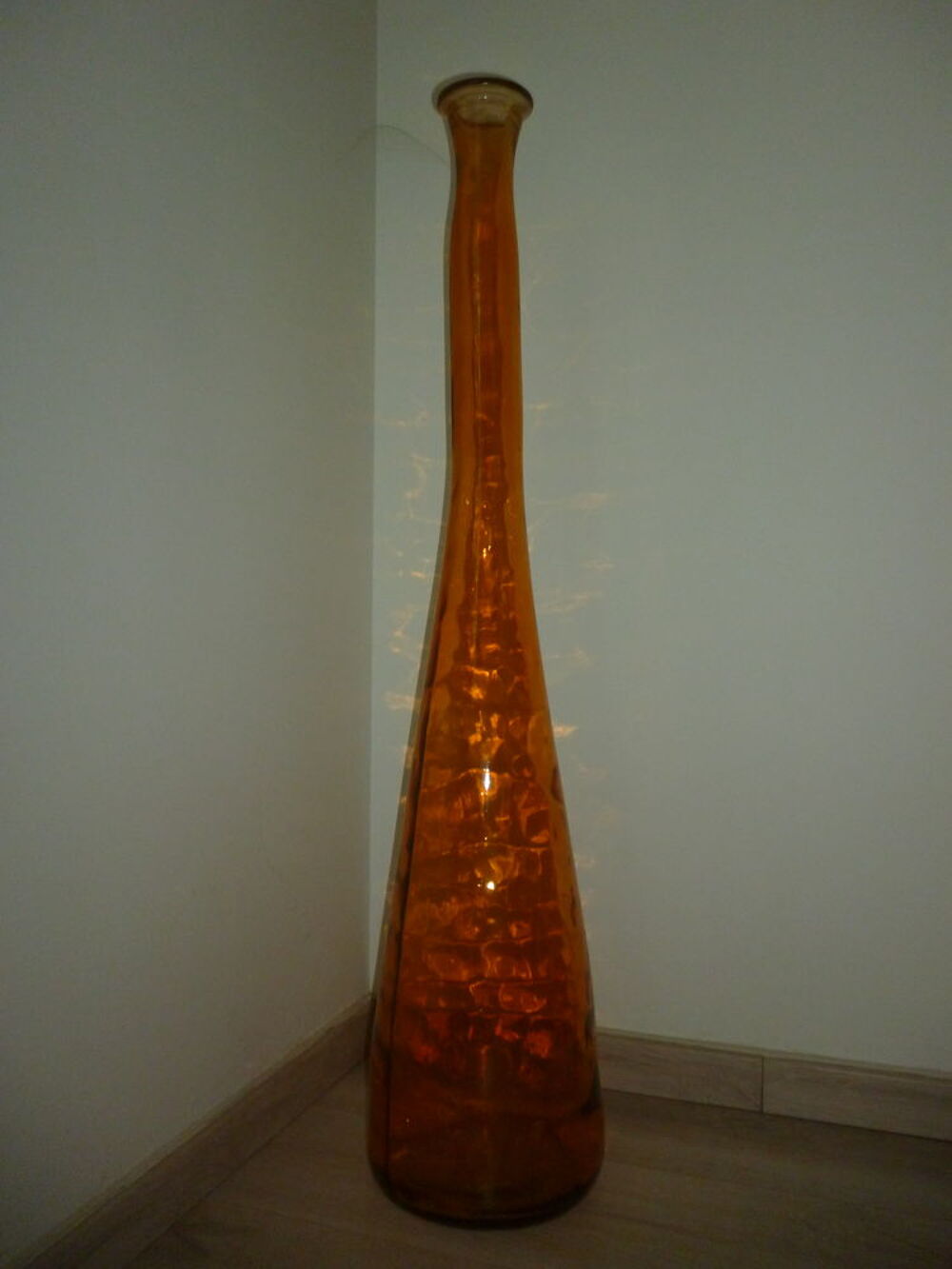 Grand vase en verre Dcoration