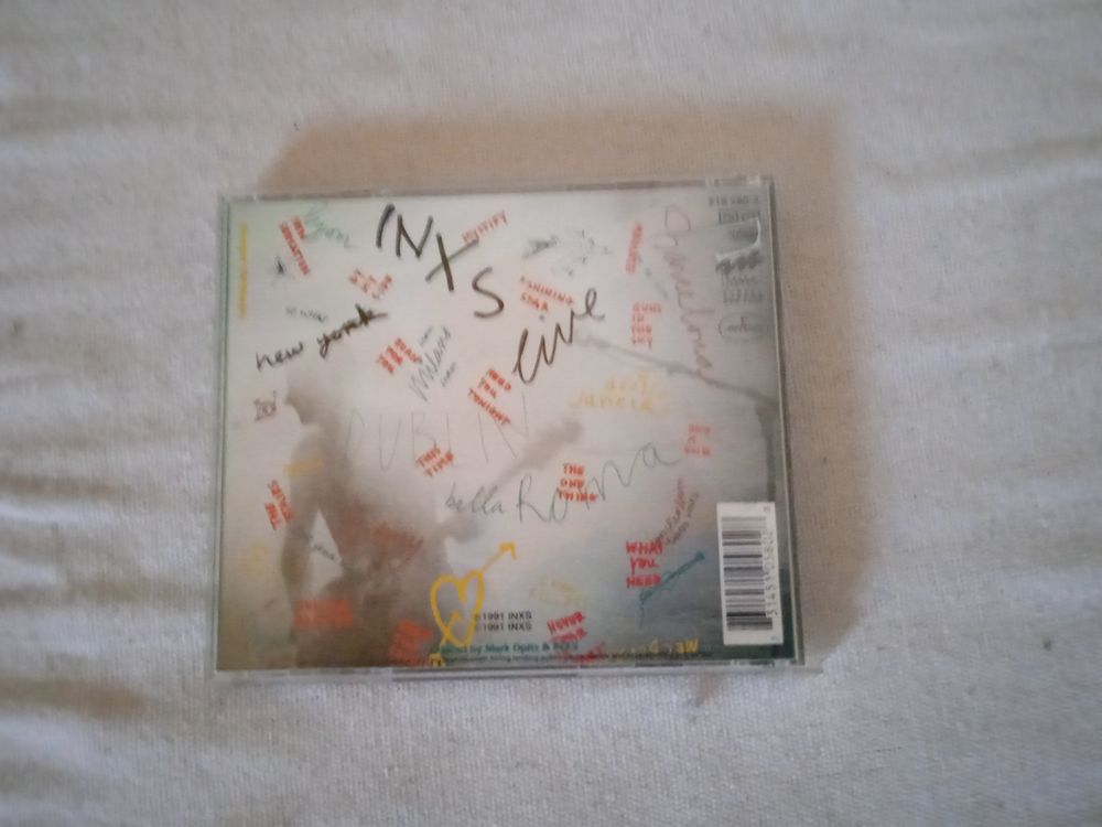 CD INXS
Live Baby Live
1991 CD et vinyles
