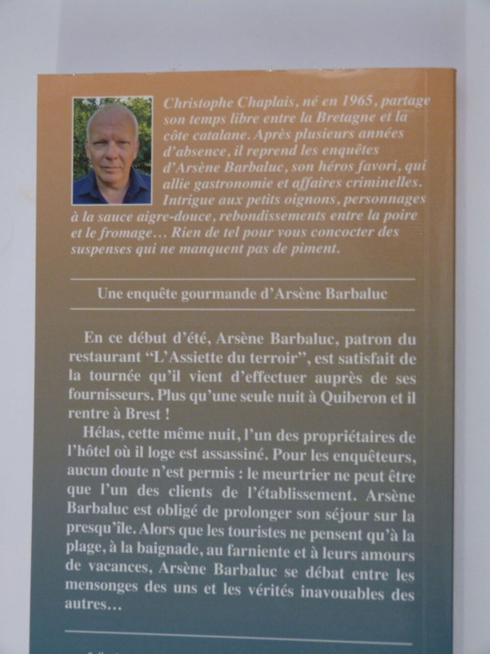 BROCHETTES DE PIGEONS A QUIBERON roman policier BARGAIN Livres et BD