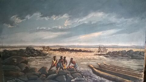 tableau bord de mer africain 60 Chambéry (73)