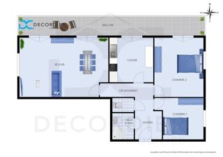  Appartement à vendre 3 pièces 68 m²
